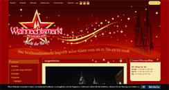 Desktop Screenshot of koelnerweihnachtsmarkt.com